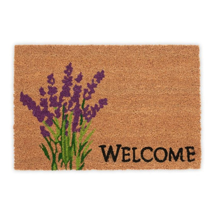 Kokosová rohožka Welcome s levandulí