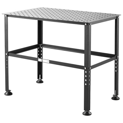Welding Table 36 x 24 In, 800 Lb, 0.63 In Fixture Holes