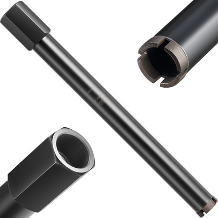 Wet Diamond Core Drill Bit 1-1/2 In, 14 In Depth, 1-1/4 In-7