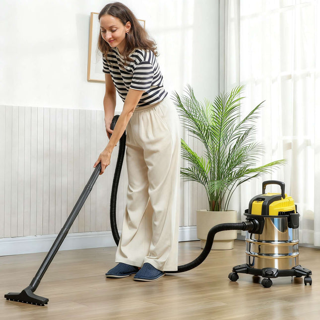 Vysavač na mokré i suché vysávání, 1200W, 20L, trojitý filtr
