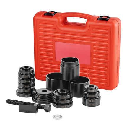 Wheel Bearing Press Kit, 23-Piece FWD Set With Case