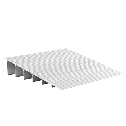 Wheelchair Door Threshold Ramp, 6-Inch Rise, 800 lb, Aluminum
