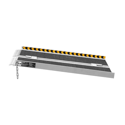 Wheelchair Ramp, 3 ft Folding Aluminum, 800 lb Non-Slip