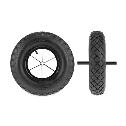 Wheel for wheelbarrow 4.80 4.00-8 with axle