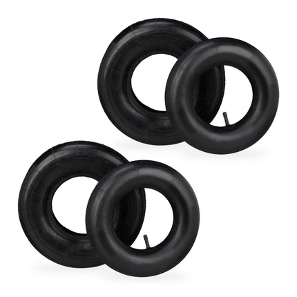 Wheel set for wheelbarrow with tube 4.00-6"