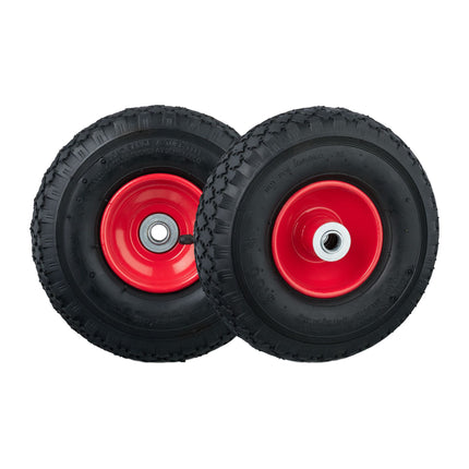 Wheels for hand-held truck, 2 pcs 3.00-4