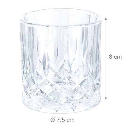 Sklenice na whiskey – sada 4 ks