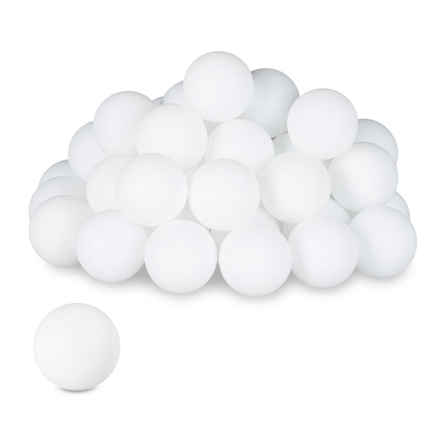 Míčky na beer pong sada 100 ks, bílé