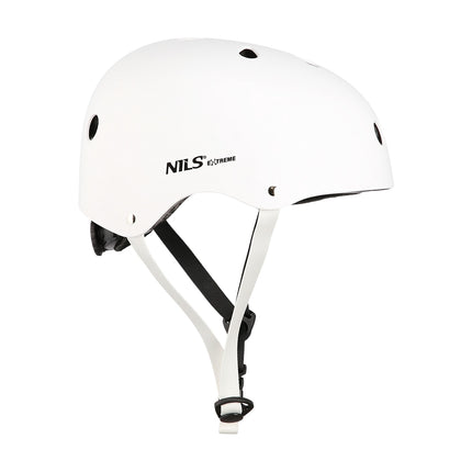 White Bike Helmet, Size S (52-56cm)
