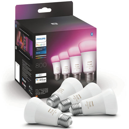 Žárovka White Color Ambiance E27, 4 ks