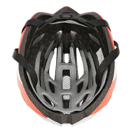 Cyklistická helma, velikost M (53-58 cm), bílo-červená