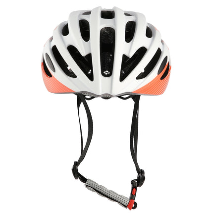 Cyklistická helma, velikost M (53-58 cm), bílo-červená