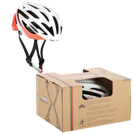 Helma, velikost L, 57-61 cm, bílo-červená