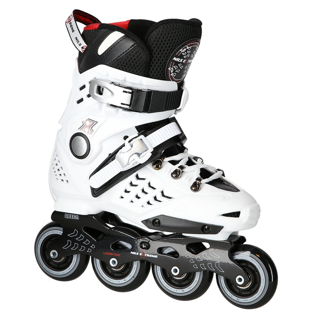 Slalomové inline brusle velikost 35, bílé