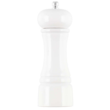 Mlýnek na koření, 16 cm, bílý