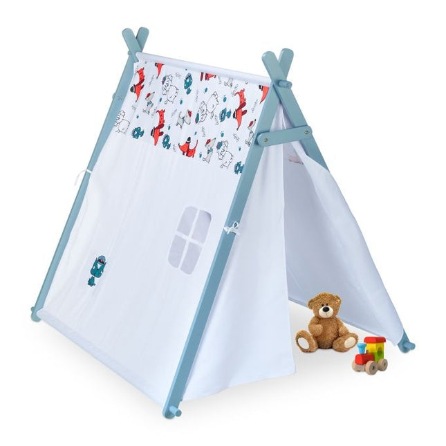 Teepee stan pro děti, bílý