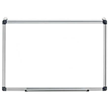 Whiteboard magnetic board writing board wall board memo board with aluminum frame 90 x 60 cm