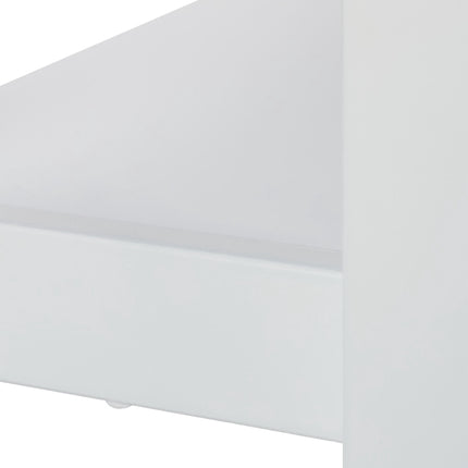 White corner desk