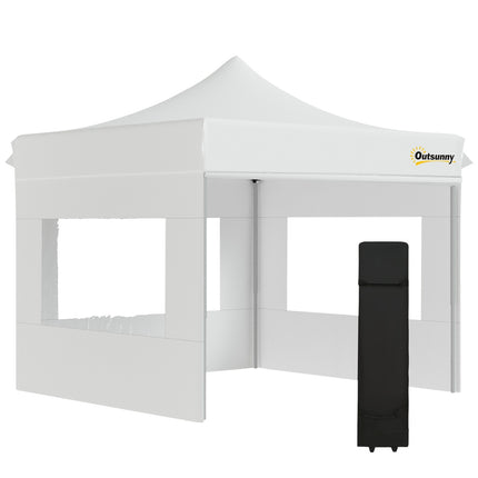 Pop-up zahradní stan, vodotěsný, bílý, 300 x 300 cm