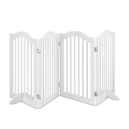Weißes Sicherheitstor 70 cm