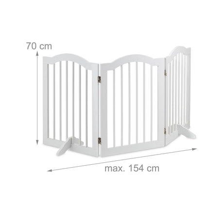 Bezpečnostní zábrana 70 cm, bílá