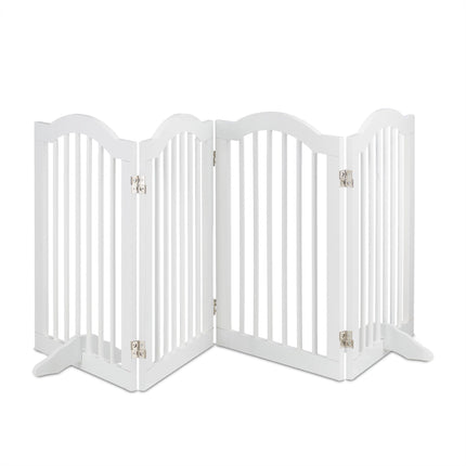 Weißes Sicherheitstor 70 cm