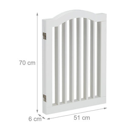 Bezpečnostní zábrana 70 cm, bílá