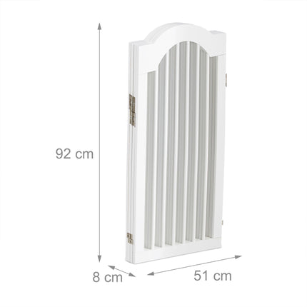 Bezpečnostní zábrana 92 cm, bílá