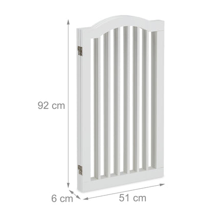 Bezpečnostní zábrana 92 cm, bílá