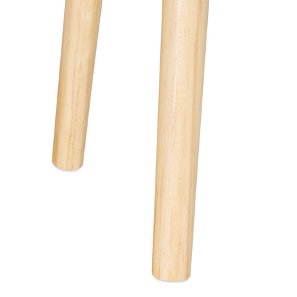 Odkládací stolek se zásuvkou, bílý