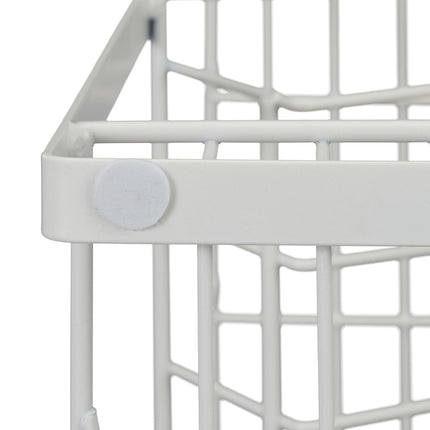 White spice rack with 3 levels