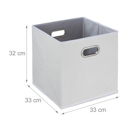 Úložný box, sada 2 ks, bílý