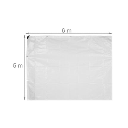 Plachta 200 g/m², bílá