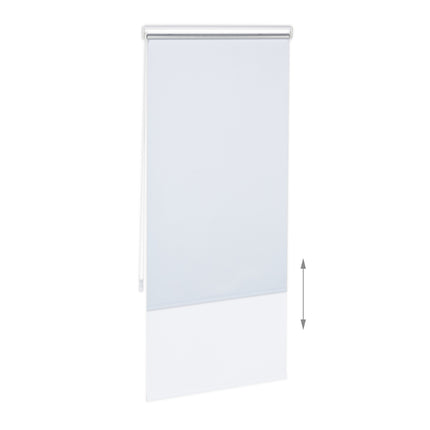 White thermal roller blind 220 cm long