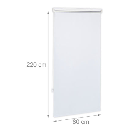 Termoizolační roleta, délka 220 cm, bílá