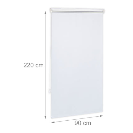 Termoizolační roleta, délka 220 cm, bílá
