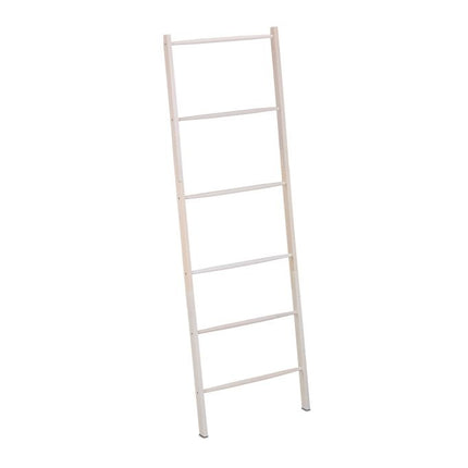 Věšák na ručníky se 6 háčky, bílý