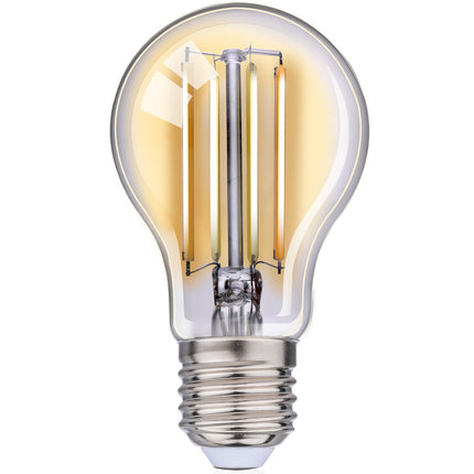 WiFi chytrá LED žárovka E27 Filament teplá bílá 7W 806 lm