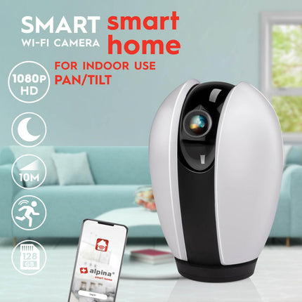 WiFi Smart Innenkamera 1080p drehbar