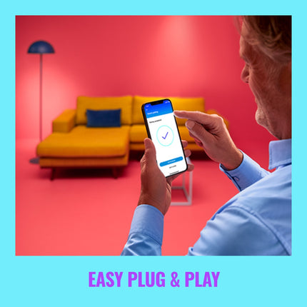 WiFi Smart LED E14 P45 40W 470lm Color