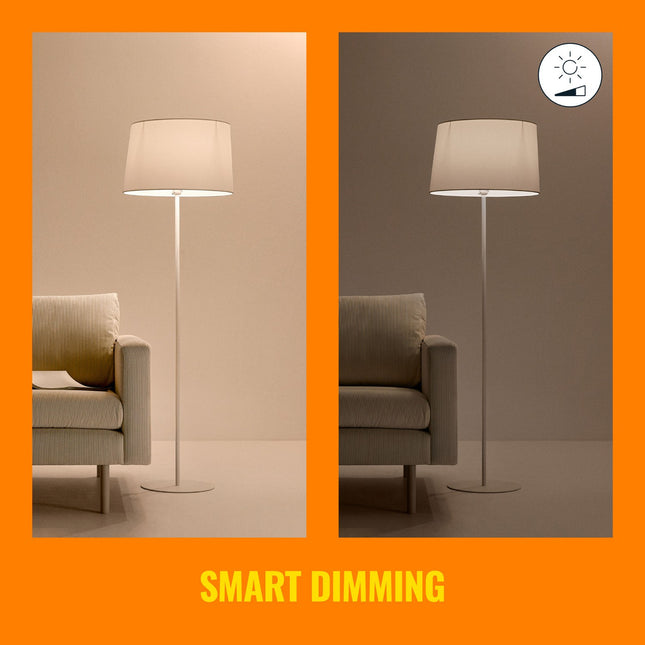 WiFi Smart LED E27 60W 806lm Warm-Kaltweiß 2er-Pack
