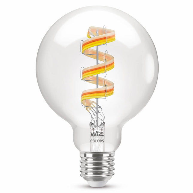 WiFi Smart LED E27 G95 40W Filament Farbe + Warm-Kaltweiß 470lm