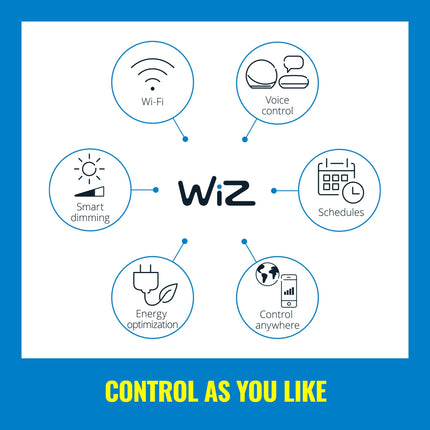 WiFi chytrá LED žárovka E27 Normal 60W 806lm stmívatelná teplá bílá