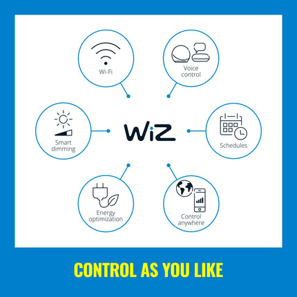 WiFi chytrá LED žárovka E27 Normal 60W barevná, 1 ks, Promo
