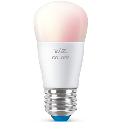 WiFi chytrá LED žárovka E27 P45 40W 470lm, barevná