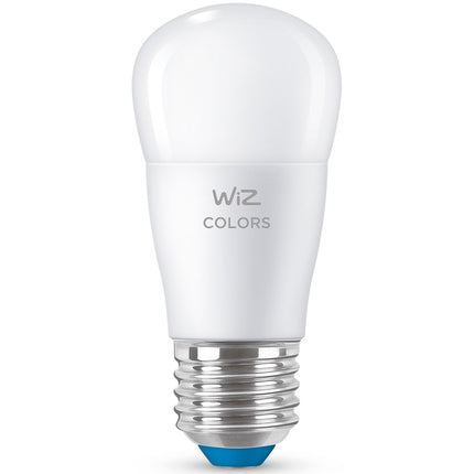 WiFi chytrá LED žárovka E27 P45 40W 470lm, barevná