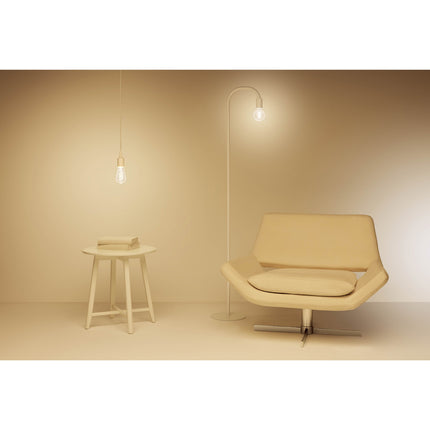 WiFi chytrá LED žárovka E27 ST64 40W Filament, barevná + teplá-studená bílá, 470lm