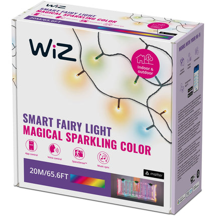 WiFi chytrý LED světelný řetěz