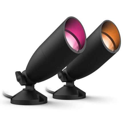 WiFi chytré LED bodové svítidlo, barevné + teplá-studená bílá, 12V, startovací sada