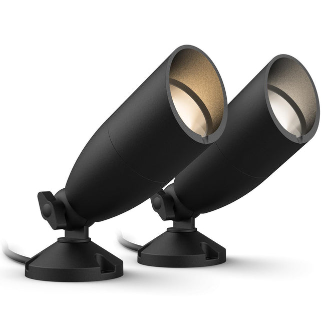 WiFi chytré LED bodové svítidlo, barevné + teplá-studená bílá, 12V, startovací sada